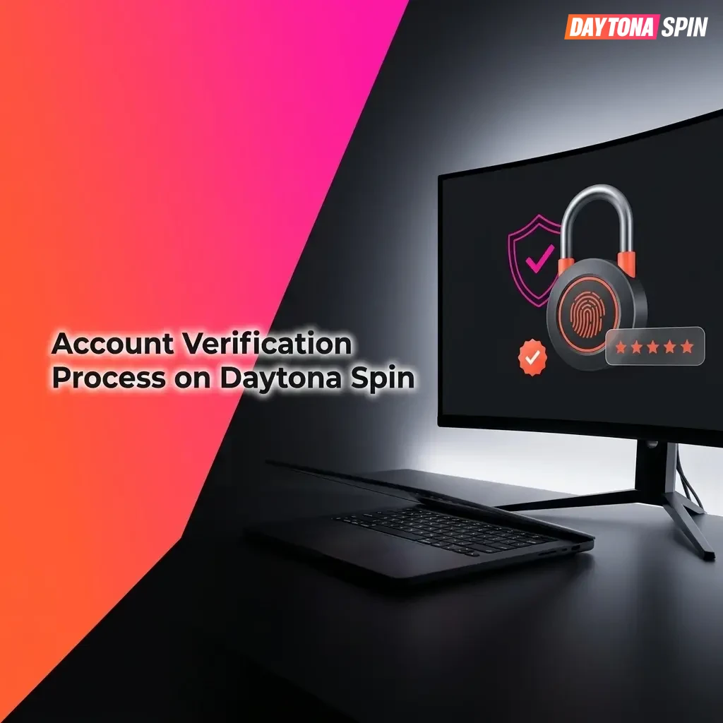 Daytona Spin account verification process showing steps to submit ID and proof of address under UK gambling regulations