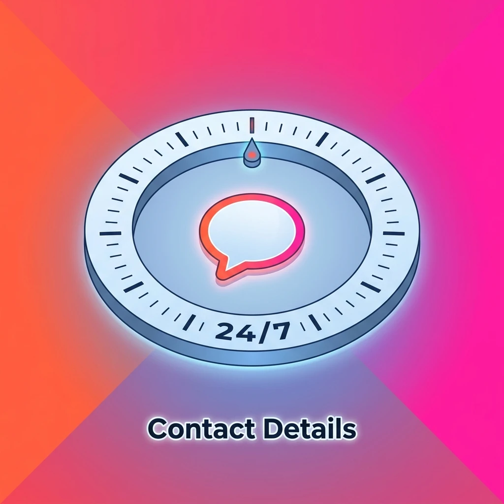 Daytona Spin 24/7 customer support options including live chat, email, and FAQ self-service resources