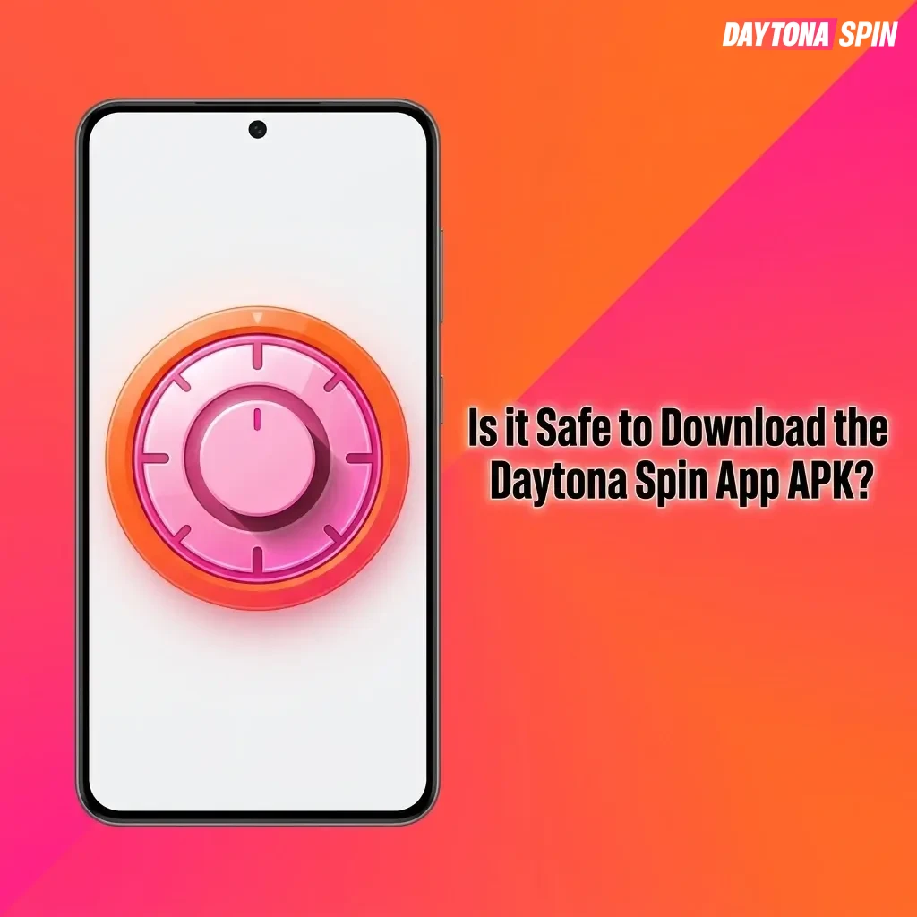 Daytona Spin app APK download safety showing SSL encryption and UK gambling licence compliance