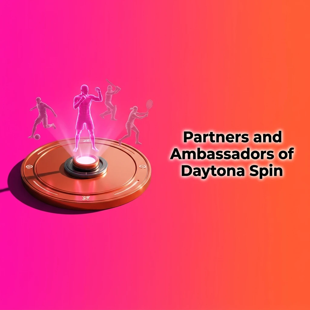 Daytona Spin partners and ambassadors overview for UK players seeking sponsorship and affiliate opportunities