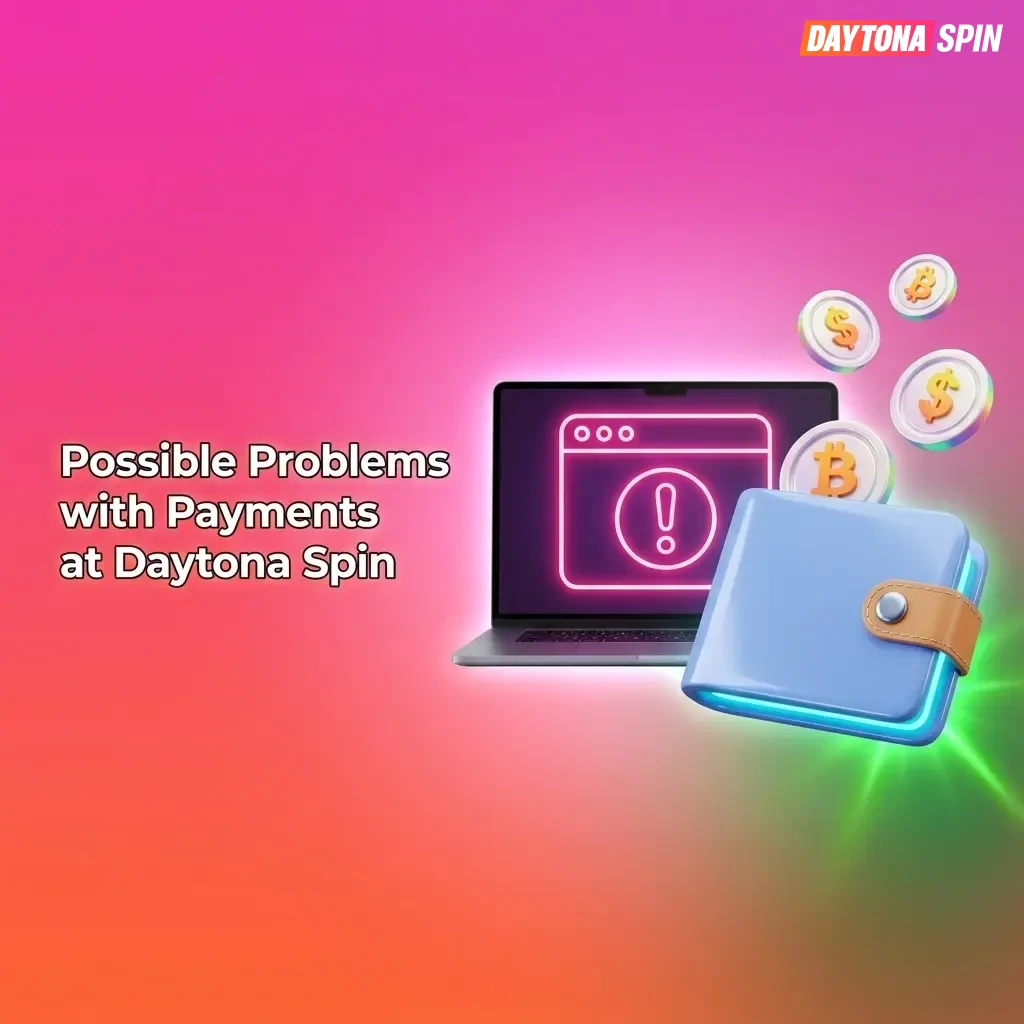 Daytona Spin payment problems including declined deposits, pending withdrawals, crypto issues and bonus queries for UK players