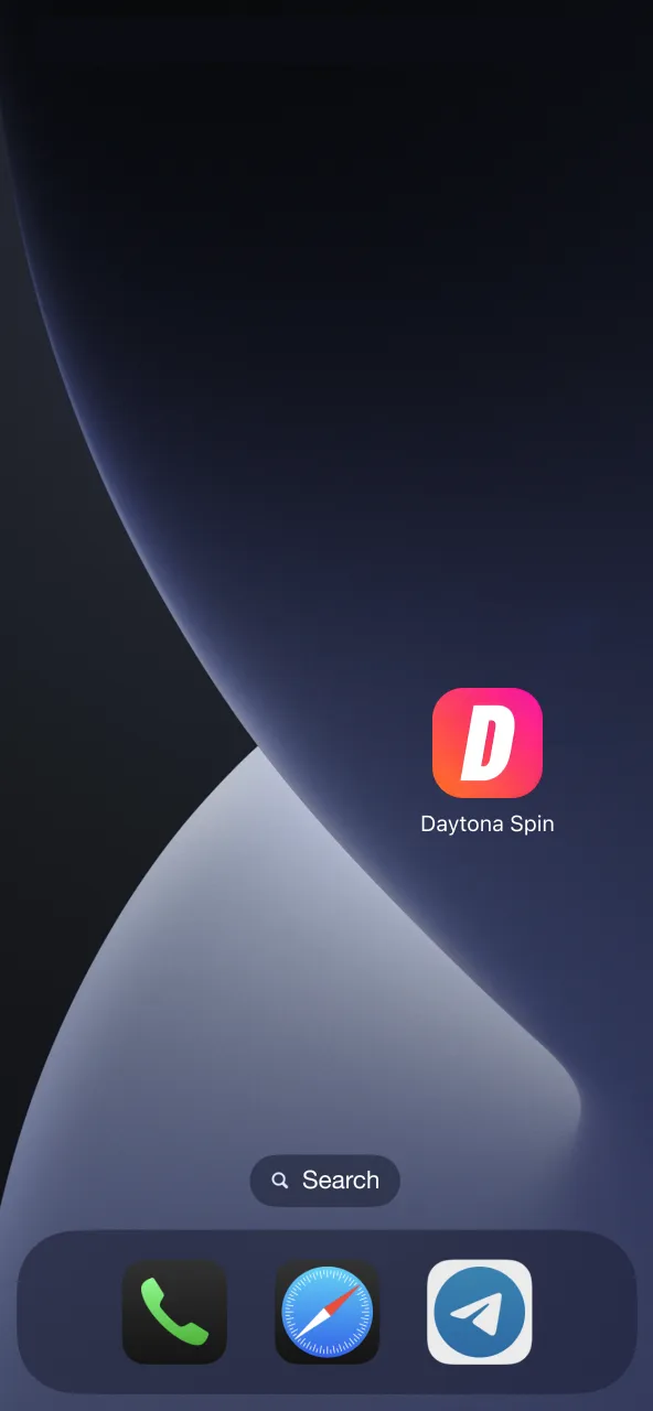Open Daytona Spin, log in or register, and start playing instantly.